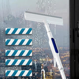 Maxbell Double Sided Window Cleaner Modern 3 in 1 for Shower Indoor Outdoor Bathroom 5 removal cloths