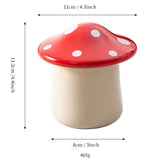 Maxbell Butter Crock Counter French Style with Lid Fashion Ceramic Storage Container Large Dot