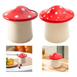 Maxbell Butter Crock Counter French Style with Lid Fashion Ceramic Storage Container Large Dot