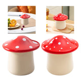 Maxbell Butter Crock Counter French Style with Lid Fashion Ceramic Storage Container Large Dot