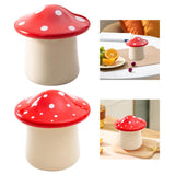 Maxbell Butter Crock Counter French Style with Lid Fashion Ceramic Storage Container Large Dot