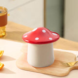 Maxbell Butter Crock Counter French Style with Lid Fashion Ceramic Storage Container Large Dot