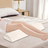 Maxbell Memory Foam Under Leg Support Improved Posture Waist Support for Office Sofa White