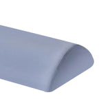 Maxbell Memory Foam Leg Support Pillow Washable Low Back Cushion for Worker Airplane Grey