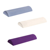 Maxbell Memory Foam Leg Support Pillow Washable Low Back Cushion for Worker Airplane Grey