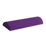 Maxbell Memory Foam Leg Support Pillow Washable Low Back Cushion for Worker Airplane Purple