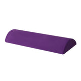 Maxbell Memory Foam Leg Support Pillow Washable Low Back Cushion for Worker Airplane Purple