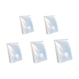 Maxbell 5Pcs Vacuum Storage Bag Quilt with Pump Thicken Transparent 80% More Storage
