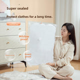 Maxbell 5Pcs Vacuum Storage Bag Quilt with Pump Thicken Transparent 80% More Storage