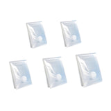 Maxbell 5Pcs Vacuum Storage Bag Quilt with Pump Thicken Transparent 80% More Storage
