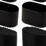 Maxbell 24Pcs Chair Leg Floor Protectors Scratchproof Shock Absorbing Chair Leg Cups