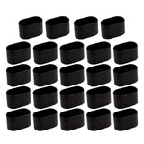 Maxbell 24Pcs Chair Leg Floor Protectors Scratchproof Shock Absorbing Chair Leg Cups