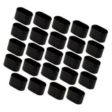 Maxbell 24Pcs Chair Leg Floor Protectors Scratchproof Shock Absorbing Chair Leg Cups
