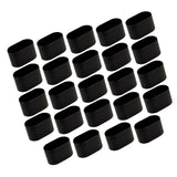 Maxbell 24Pcs Chair Leg Floor Protectors Scratchproof Shock Absorbing Chair Leg Cups