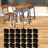 Maxbell 24Pcs Chair Leg Floor Protectors Scratchproof Shock Absorbing Chair Leg Cups