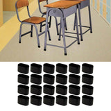 Maxbell 24Pcs Chair Leg Floor Protectors Scratchproof Shock Absorbing Chair Leg Cups