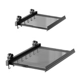 Maxbell Retractable Drying Rack Towel Rack Laundry Drying Holder for Balcony Bedroom 40cmx44cm 6 Hooks