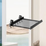 Maxbell Retractable Drying Rack Towel Rack Laundry Drying Holder for Balcony Bedroom 40cmx44cm 6 Hooks