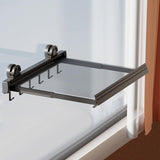 Maxbell Retractable Drying Rack Towel Rack Laundry Drying Holder for Balcony Bedroom 40cmx44cm 6 Hooks