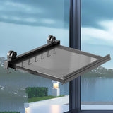 Maxbell Retractable Drying Rack Towel Rack Laundry Drying Holder for Balcony Bedroom 40cmx60cm 8 Hooks