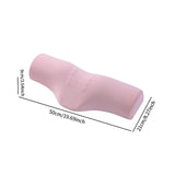 Maxbell Cervical Pillow Versatile Comfortable Sleeping Pillow for Hotel Home Bedroom Pink