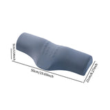 Maxbell Cervical Pillow Versatile Comfortable Sleeping Pillow for Hotel Home Bedroom Dark Gray