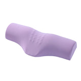 Maxbell Cervical Pillow Versatile Comfortable Sleeping Pillow for Hotel Home Bedroom Violet