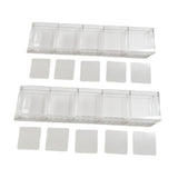 Maxbell Straw Holders Dispenser Reusable Office Pantry Coffee Stirrers Bar Organizer