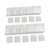 Maxbell Straw Holders Dispenser Reusable Office Pantry Coffee Stirrers Bar Organizer