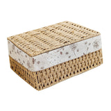 Maxbell Desktop Storage Basket Toys Clothes Storage Box for Desk Bedroom Living Room