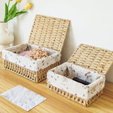 Maxbell Desktop Storage Basket Toys Clothes Storage Box for Desk Bedroom Living Room