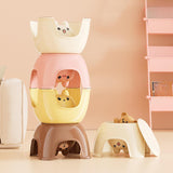 Maxbell Children Chair for Table Kids Chair for Indoor Outdoor Use Bedroom Classroom white