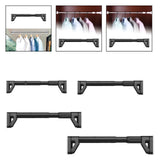 Maxbell Closet Rod for Hanging Clothes Space Saving Pole Retractable Wardrobe Hanger 0.7 1.2m
