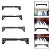 Maxbell Closet Rod for Hanging Clothes Space Saving Pole Retractable Wardrobe Hanger 0.7 1.2m