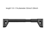 Maxbell Closet Rod for Hanging Clothes Space Saving Pole Retractable Wardrobe Hanger 1.0 to 1.7m