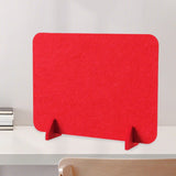 Maxbell Acoustic Desk Divider Desk Partition Freestanding Desk Divider for Classroom red