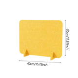 Maxbell Acoustic Desk Divider Desk Partition Freestanding Desk Divider for Classroom gold