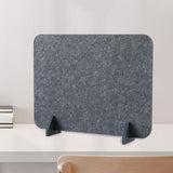 Maxbell Acoustic Desk Divider Desk Partition Freestanding Desk Divider for Classroom grey
