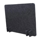 Maxbell Acoustic Desk Divider Desk Partition Freestanding Desk Divider for Classroom Black