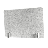 Maxbell Acoustic Desk Divider Desk Partition Freestanding Desk Divider for Classroom light grey