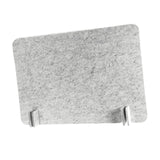 Maxbell Acoustic Desk Divider Desk Partition Freestanding Desk Divider for Classroom light grey