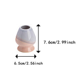 Maxbell Matcha Tea Whisk Holder Portable Chasen Stand for Tabletop Beginner Tea Room