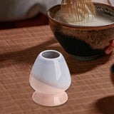 Maxbell Matcha Tea Whisk Holder Portable Chasen Stand for Tabletop Beginner Tea Room