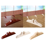 Maxbell Folding Room Divider Stand Privacy Screen Partition Support Base for Bedroom Red