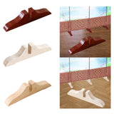 Maxbell Folding Room Divider Stand Privacy Screen Partition Support Base for Bedroom Red