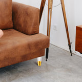 Maxbell Furniture Leg Protector Acrylic Sturdy TV Cabinet Foot for Shelf Bed 8 cm