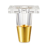 Maxbell Furniture Leg Protector Acrylic Sturdy TV Cabinet Foot for Shelf Bed 8 cm