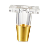 Maxbell Furniture Leg Protector Acrylic Sturdy TV Cabinet Foot for Shelf Bed 8 cm