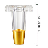 Maxbell Furniture Leg Protector Acrylic Sturdy TV Cabinet Foot for Shelf Bed 10 cm