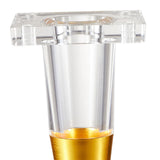 Maxbell Furniture Leg Protector Acrylic Sturdy TV Cabinet Foot for Shelf Bed 10 cm